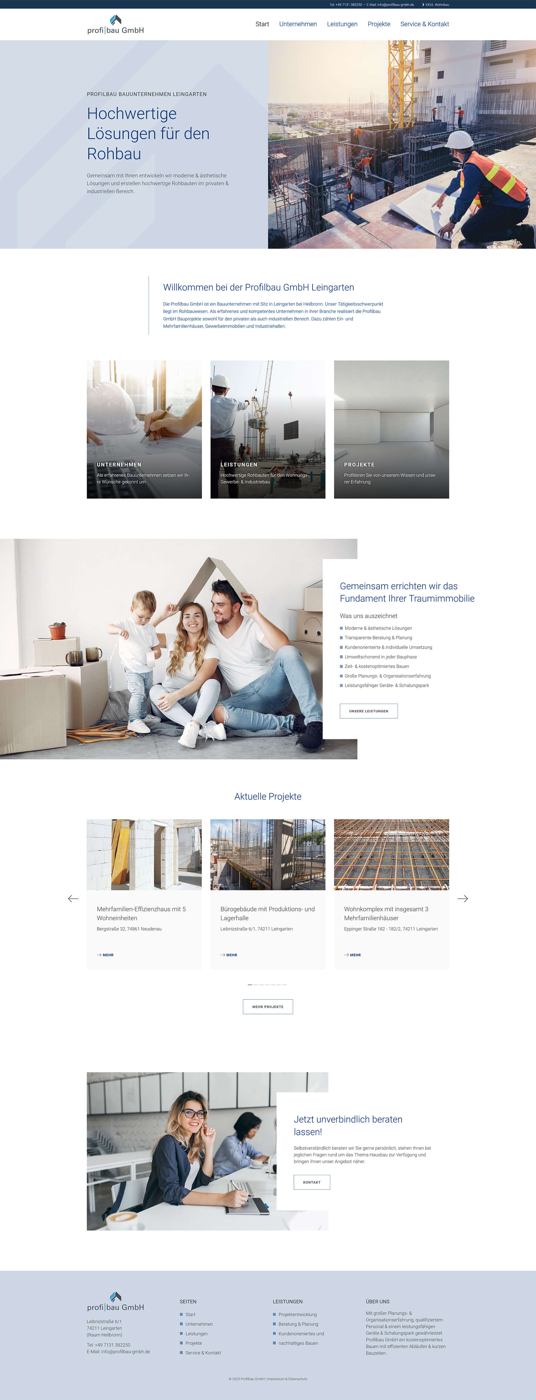 Webdesign Heilbronn - Projekt 